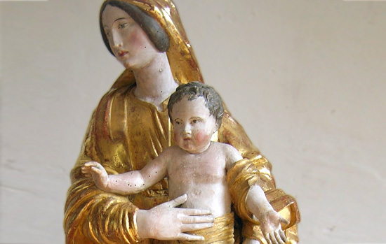Vierge enfant Mussey sur Marne - Isabelle Maquaire