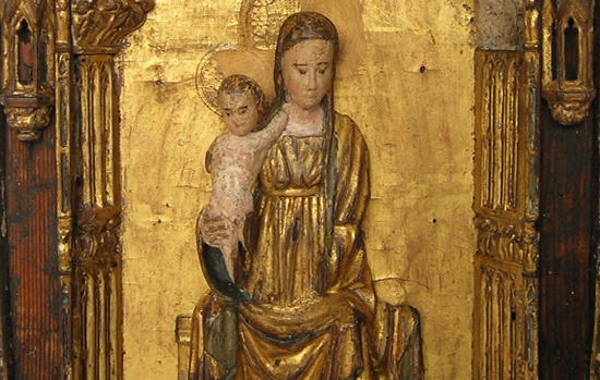 Vierge majesté Musée Gray-Isabelle Maquaire